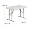 Flash Furniture Blue Pop Up Canopy Tent and Folding Bench Set JJ-GZ10103-BL-GG - alternate 10